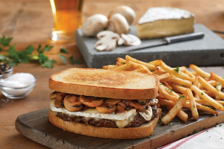 Mushroom & Brie Melt*